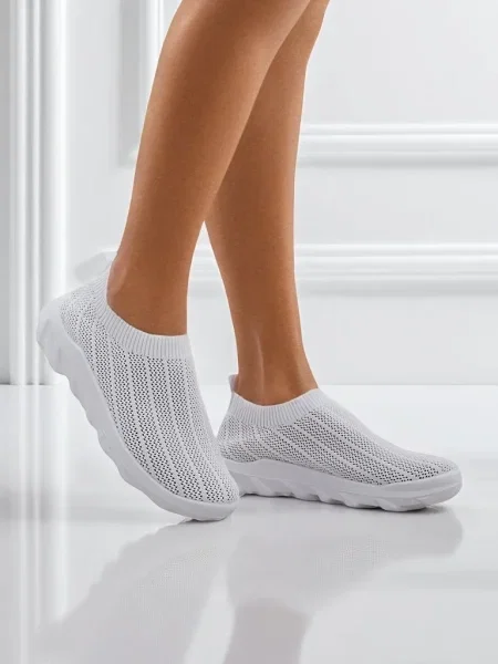 Teniși Resti slip-on alb