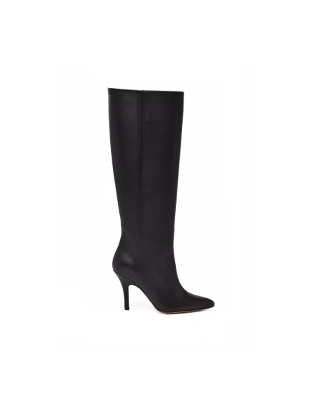 Botki Mm6 Maison Margiela skórzane czarne