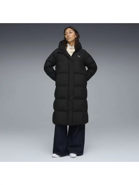 PUMA płaszcz puchowy z kapturem Odzież XXS czarny