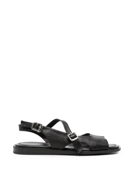 Sandale Sergio Moretti Firenze cu cataramă slingback negru
