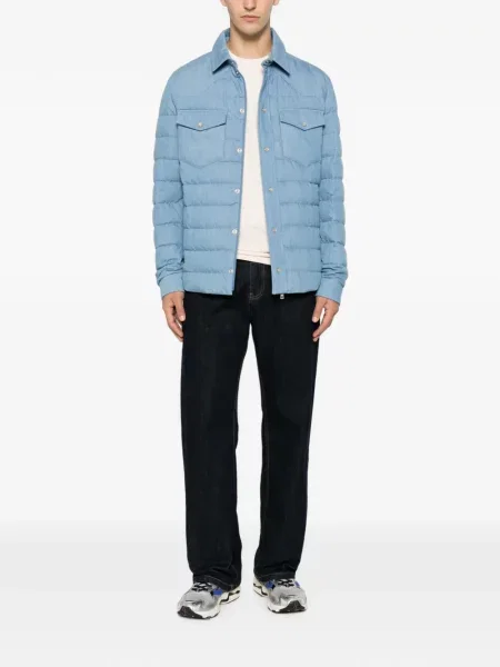 Geacă Moncler albastru