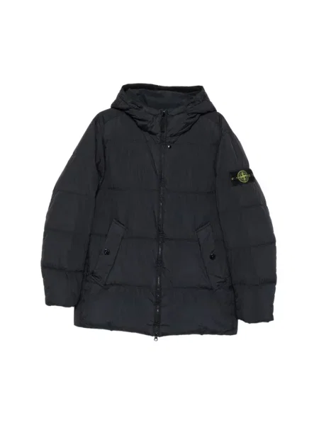 Kurtka Stone Island z kamieniami niebieska