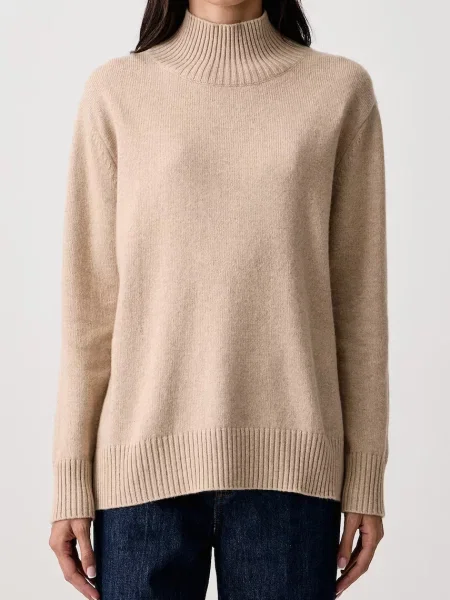 Kasmír szvetter Weekend Max Mara bézs
