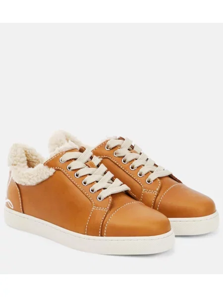 Sneakerși Christian Louboutin maro