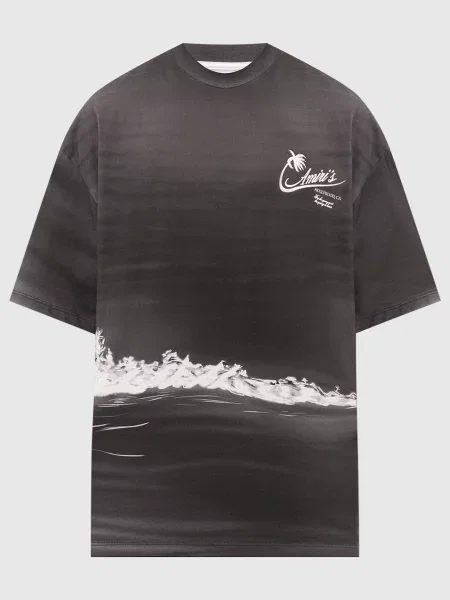 Футболка PALMS Amiri сіра