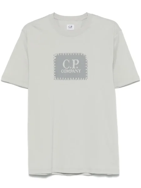Tricou C.p. Company cu imagine gri