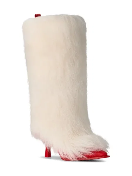 Μπότες UGG x Ambush Fur Heel άσπρο λευκό