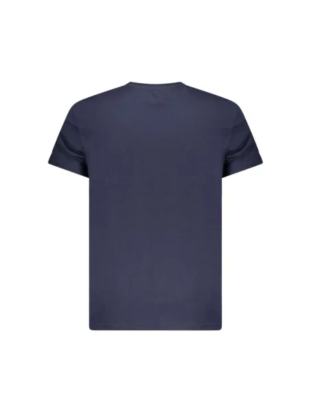 Krótka koszulka Tommy Jeans niebieska