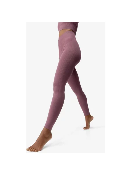 Legginsy długie Born Living Yoga Nawal S różowe