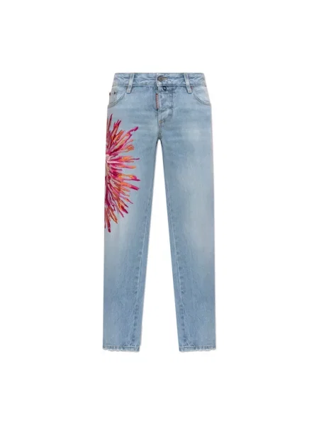 Jeansy Dsquared2 niebieskie