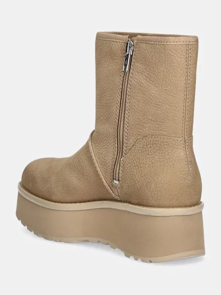 Pantofi Ugg din piele bej