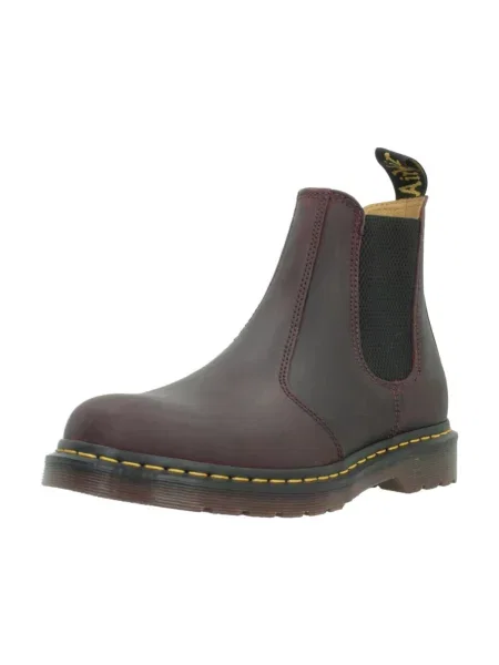 Sztyblety Dr. Martens skórzane brązowe