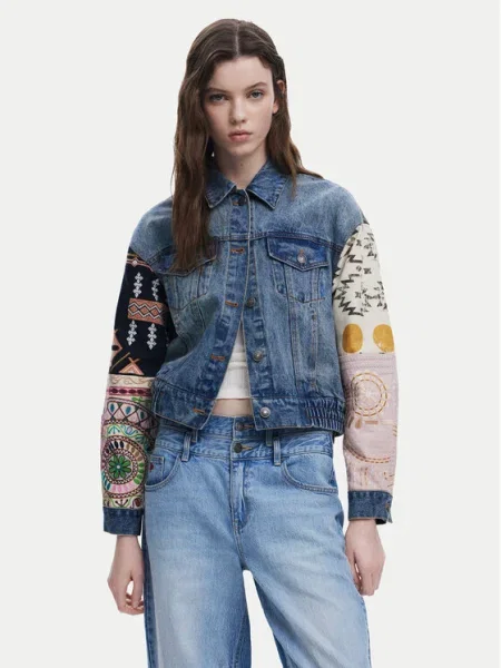 Desigual Geacă de blugi Cassid albastru