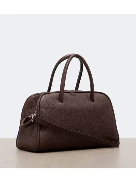 Geantă Jacquemus din piele maro