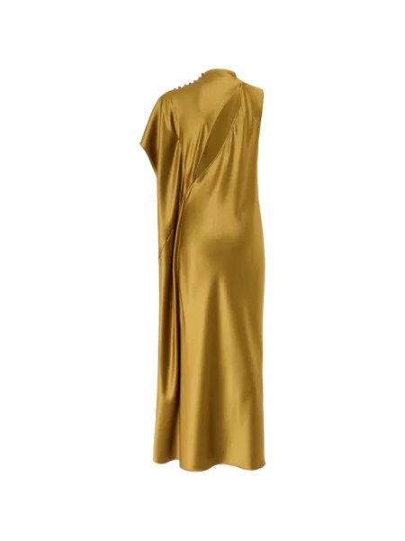 Rochie Pinko drapată verde