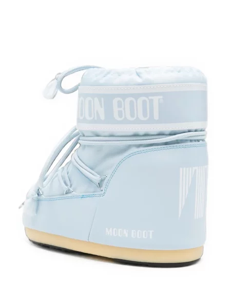 Botine Moon Boot cu imagine albastru
