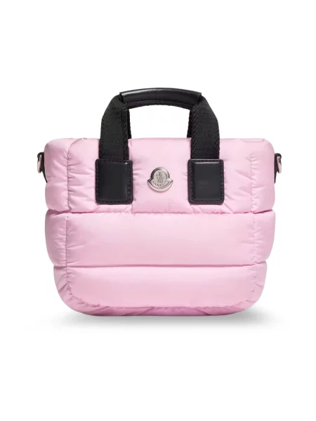 Shopperka Moncler różowa