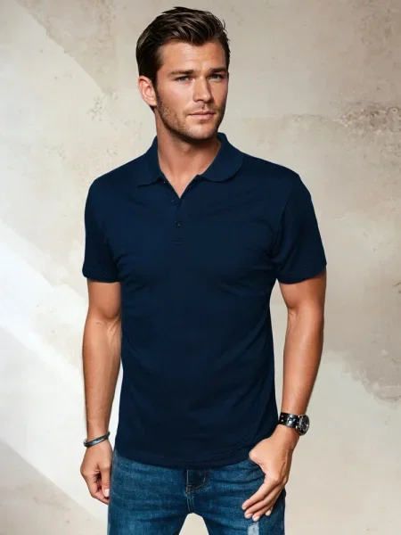 Tricou polo Dstreet albastru