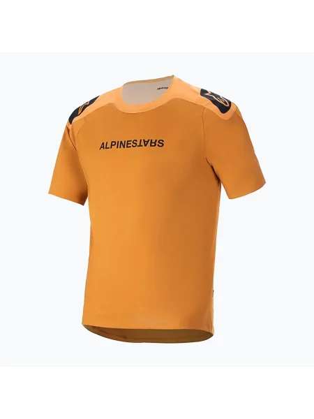 Tricou de ciclism pentru bărbați Alpinestars A-Aria Polartec Switch dark gold auriu