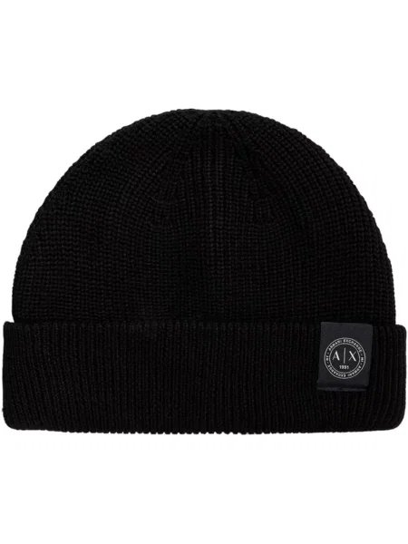 Čiapka Armani Exchange čierna