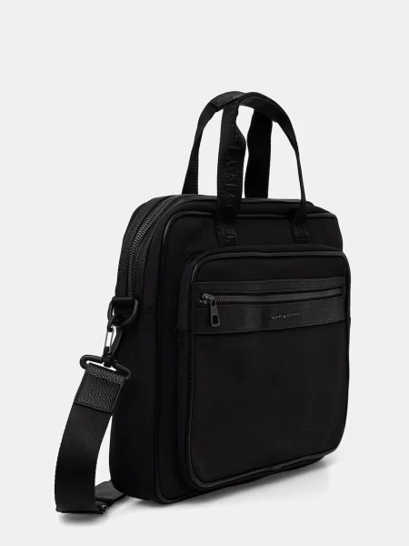 TOMMY HILFIGER Taška na notebook čierna