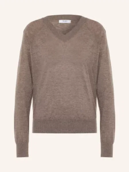 Reiss Svetr Paris Z Merino Vlny hnědá