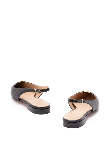 Pantofi cu toc Twinset cu cataramă negru