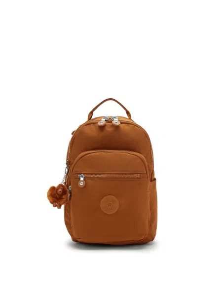 KIPLING Rucsac Seoul S coniac maro