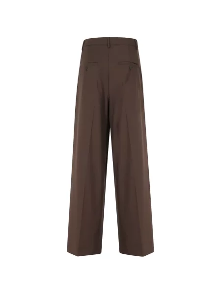 Παντελόνι Weekend Max Mara καφέ