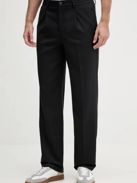 Lindbergh pantaloni pentru bărbați negru