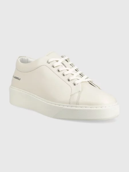 Sneakersy KARL LAGERFELD biela