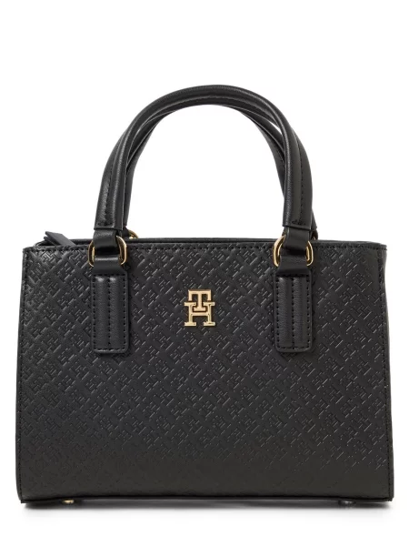Tommy Hilfiger Torebka Th Daily Mini Tote Mono czarny