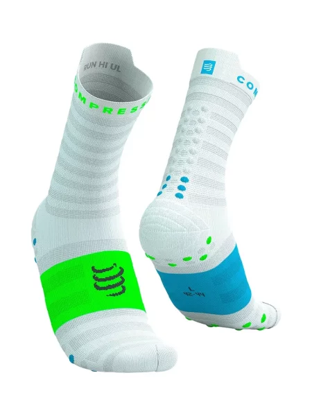 Compressport sportske čarape ProRacingSocks Ultralight bijela