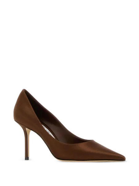 Pantofi cu toc Jimmy Choo maro