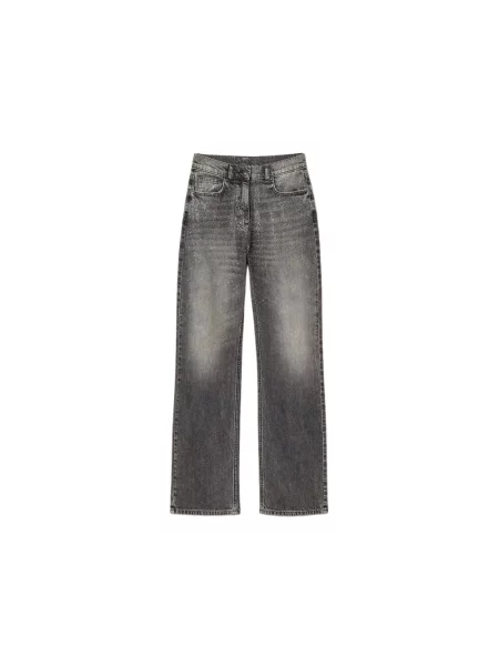 Jeansy Twinset z 5 kieszeniami szare