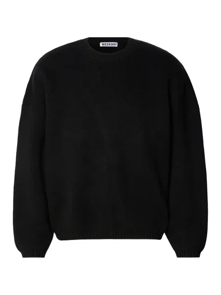 WEEKDAY Pulover negru