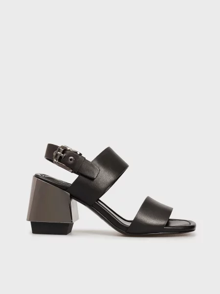 Шкіряні Босоніжки PRPY чорний