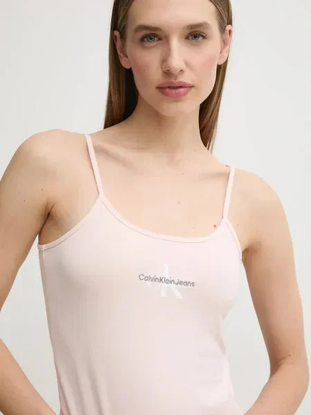 Топ Calvin Klein Jeans розово