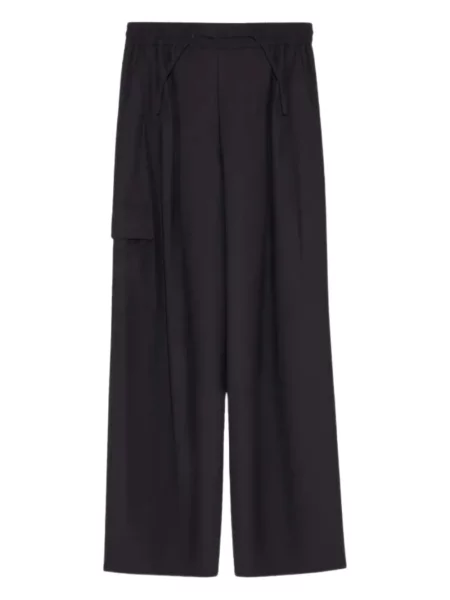 Pantaloni cargo Yves Salomon negru