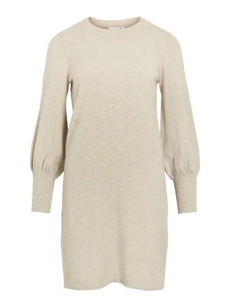 VILA Rochie tricotat VIKERRY amestecat bej