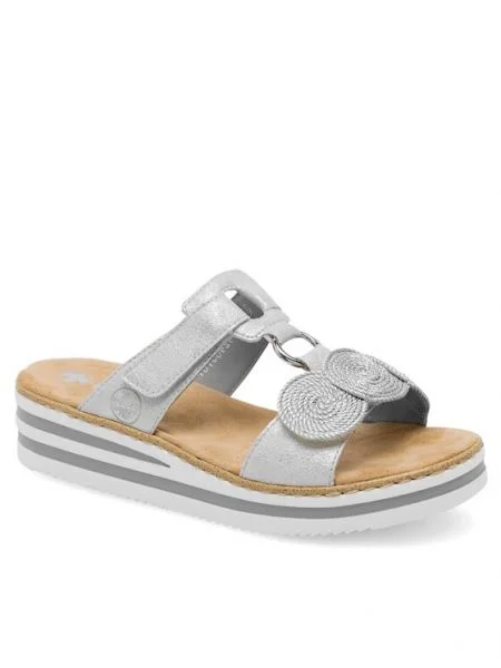 Rieker Šľapky sivá