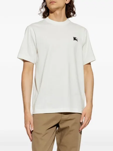 Scurt tricou Burberry alb