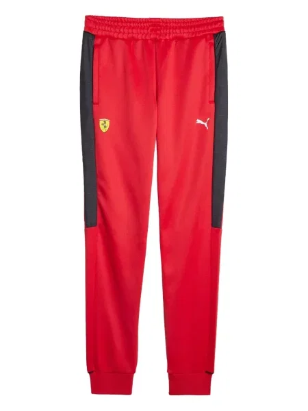 Pantaloni Puma cu imagine roșu