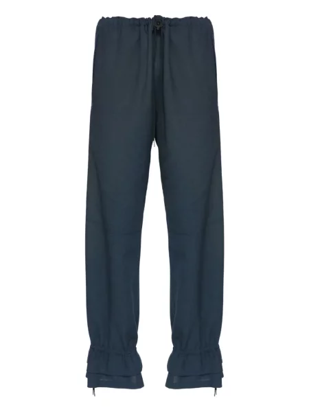 Zkrácené kalhoty Maison Margiela modré