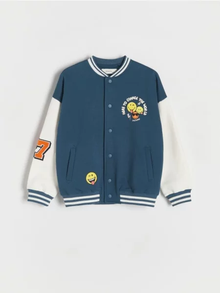Kurtka bomber Reserved granatowy