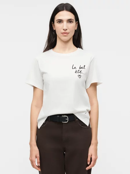 Weekend MaxMara Tricou WKDBORA | Relaxed fit alb