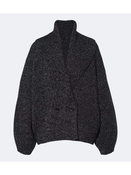 Cardigan Toteme de lână negru