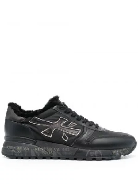 Sneakerși Premiata cu autograf negru