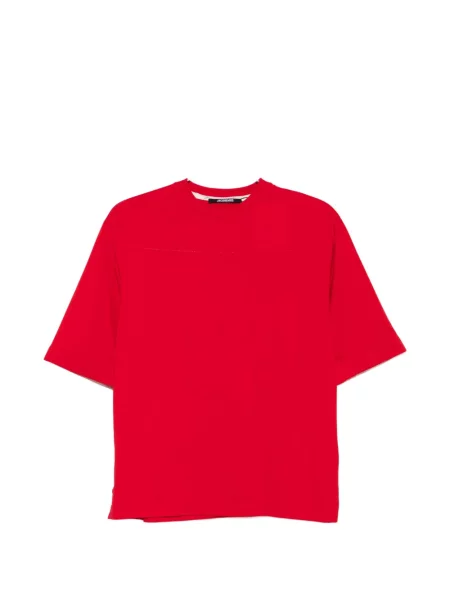 Tricou Jacquemus cu autograf roșu