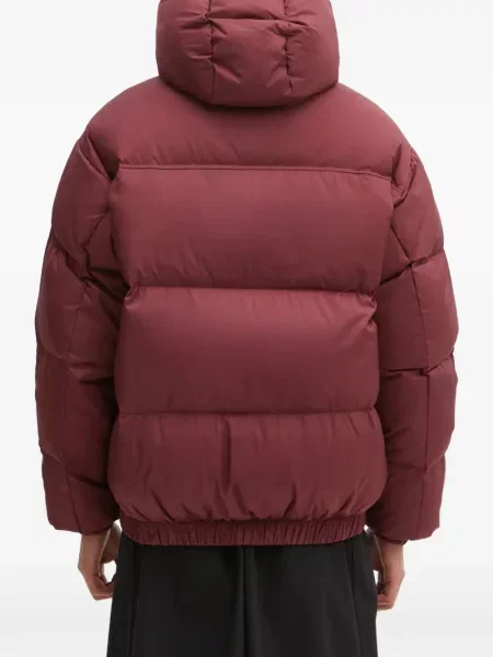 Geacă Aape By A Bathing Ape cu glugă roșu